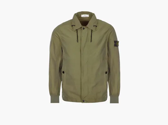  Stone Island Micro Reps Nylon Jacket «Olive Green» zelyenye