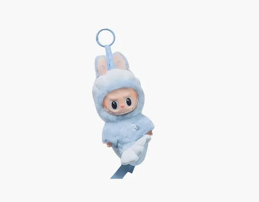 Аксессуары Pop Mart The Monsters Labubu Pendant Singapore Exclusive  golubye