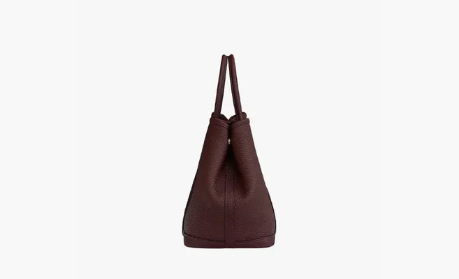 Сумки Hermes Garden Party Canvas With Leather Garden Bag «Brown» korichnevye