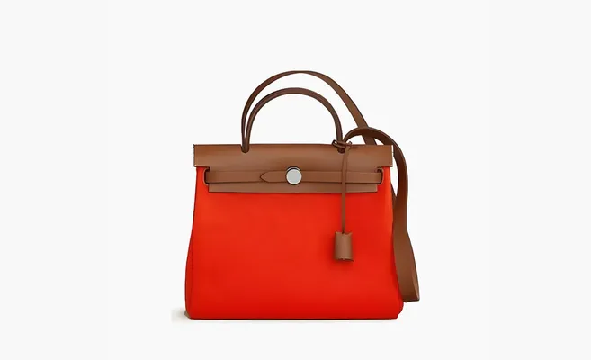 Сумки Hermes Herbag Zip Handbags «Orange» oranzhevye