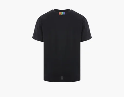 Одежда Vetements Rainbow Barcode T-Shirt «Black» chyernye