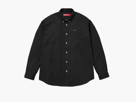 Одежда Supreme Small Box Shirt «Black» chyernye