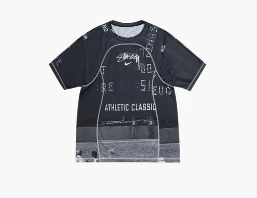 Одежда Stussy x Nike UV Crew «Black» черный