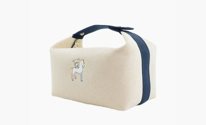 Сумки HERMES Bride a Brac Canvas Bag Unisex «Gray» serye