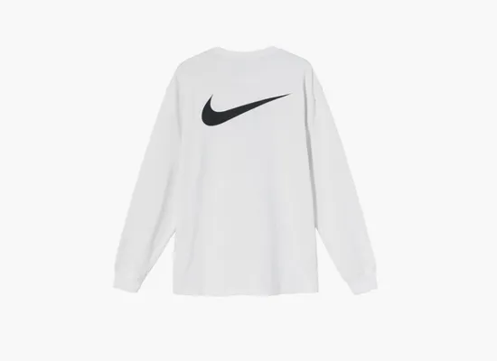 Одежда Stussy x Nike Crossover Round Neck Pullover Long Sleeve «White» belye