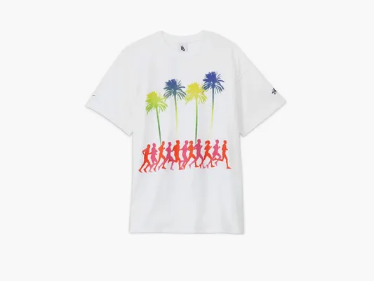 Одежда Nike x Stussy Douglas Firs To Palm Trees T-Shirt «White» belye