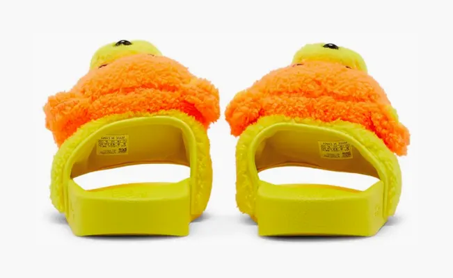  Adidas Jeremy Scott x Adilette Slide «JS Bear» zhyeltye