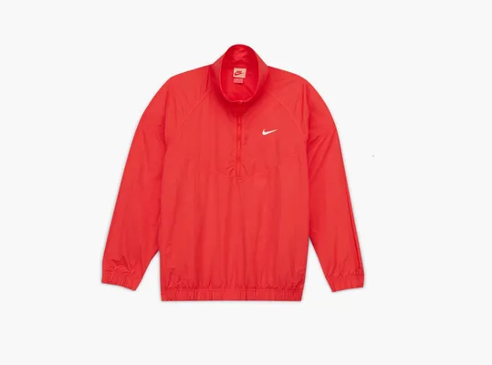  Nike x Stussy Windrunner Jacket «Habanero Red» krasnye 