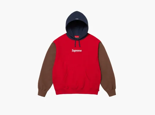 Одежда Supreme Box Logo Hooded Sweatshirt «Multicolor» raznotsvetnye