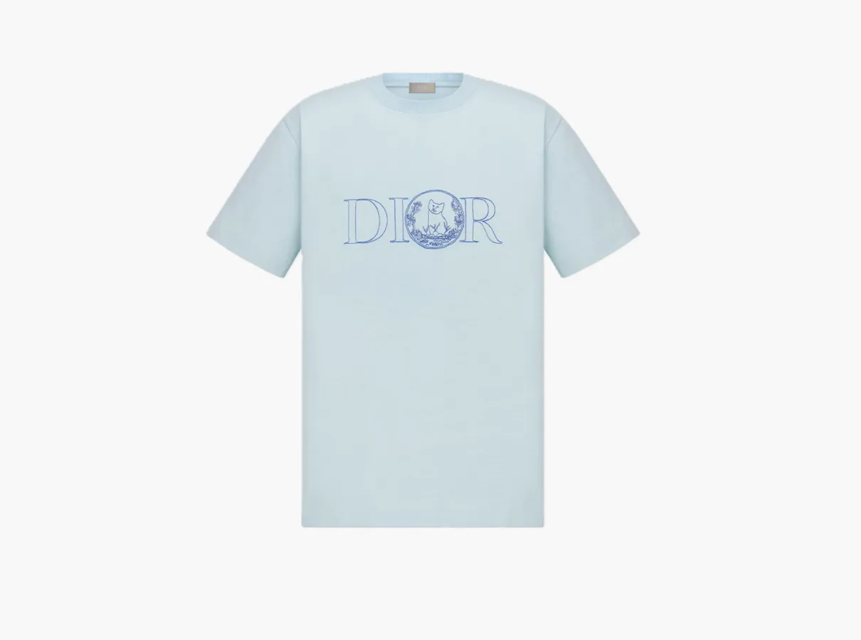 Dior and Hylton  Nel T-Shirt «Blue»