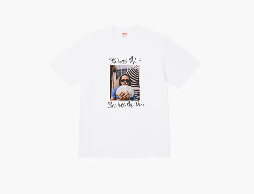 Одежда  Supreme Max B Tee «White» belye