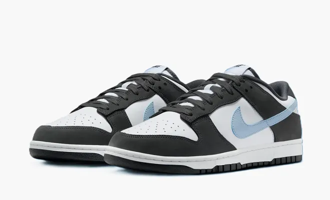 Кроссовки Nike Dunk Low «Navy white blue» chyernye