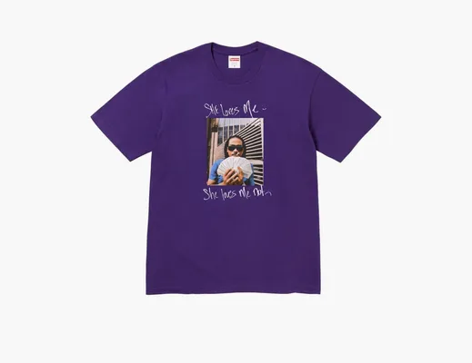 Одежда Supreme Max B Tee «Purple» fioletovye