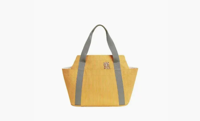 Сумки  Hermès Canvas Bag Women's «Yellow» zhyeltye