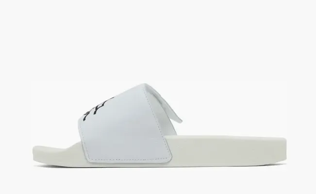  Adidas Jeremy Scott x Adilette Wings Slide «Monogram» belye