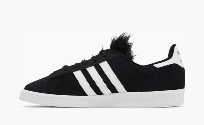  Adidas Jeremy Scott x Campus 80s «Bones - Black» chyernye