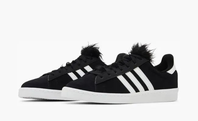  Adidas Jeremy Scott x Campus 80s «Bones - Black» chyernye