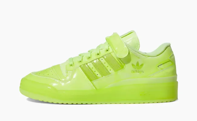  Adidas Jeremy Scott x Forum Low «Dipped - Yellow Fluorescent» zelyenye