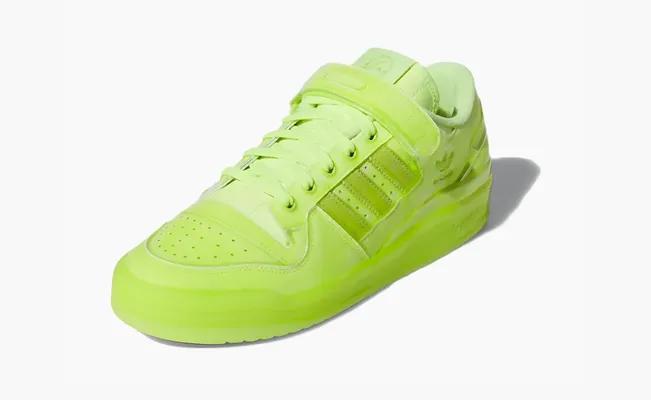  Adidas Jeremy Scott x Forum Low «Dipped - Yellow Fluorescent» zelyenye