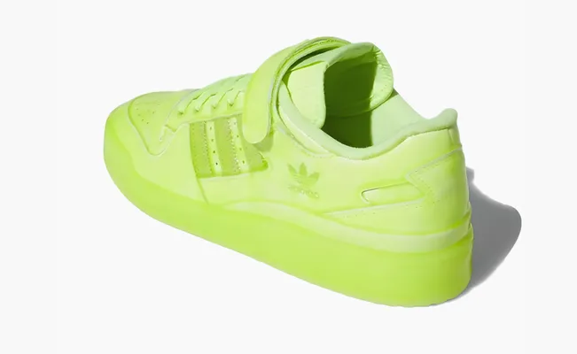  Adidas Jeremy Scott x Forum Low «Dipped - Yellow Fluorescent» zelyenye