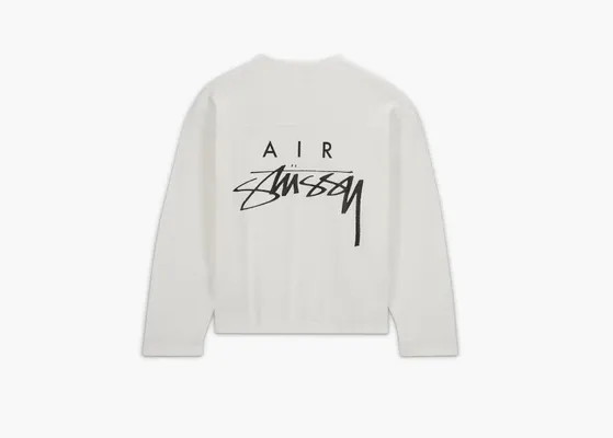 Одежда Nike x Stussy Long-Sleeve Top «White» belye