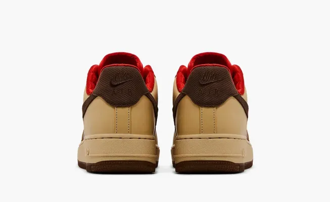 Кроссовки Nike Air Force 1 '07 «Light British Tan Cacao Wow» korichnevye
