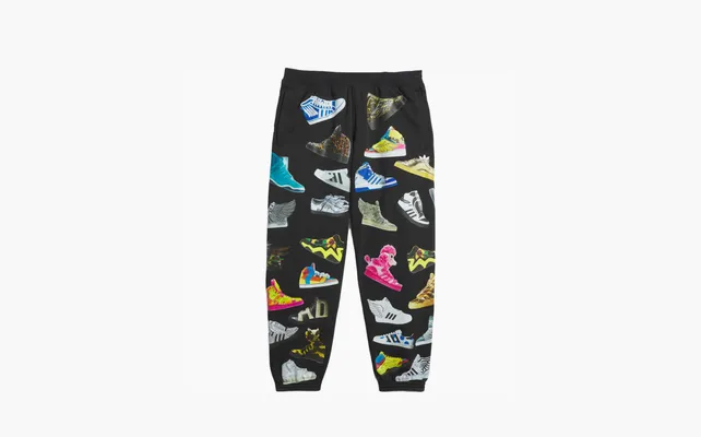 Одежда Adidas Jeremy Scott Archive Sweatpants «Black» chyernye