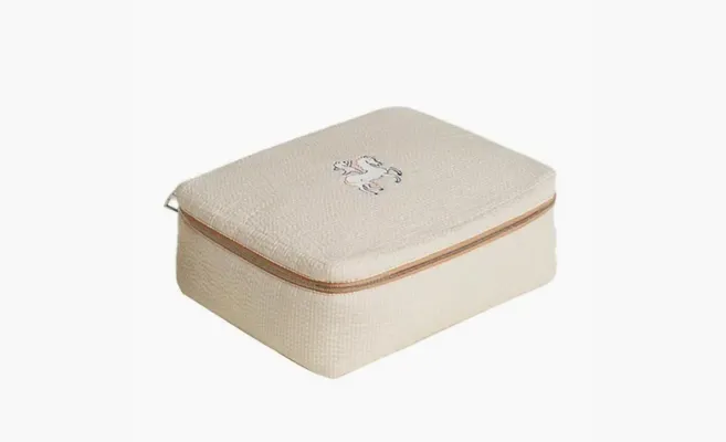Сумки  Hermès Toogo Polyester Storage Bag «Cookie» kremovye