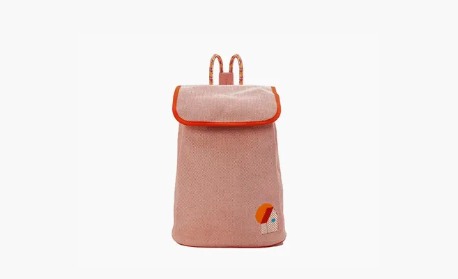 Сумки  Hermès Finland Les Cabanes backpack «Orange & Berry Red» oranzhevye