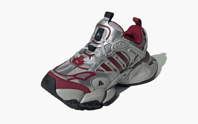  Adidas XLG Runner Deluxe «Silver Red» serebryanyy