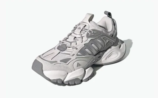  Adidas XLG Runner Deluxe «Crystal White Silver Metallic Grey» serye