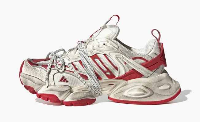  Adidas Vento XLG Deluxe «White Red» belye