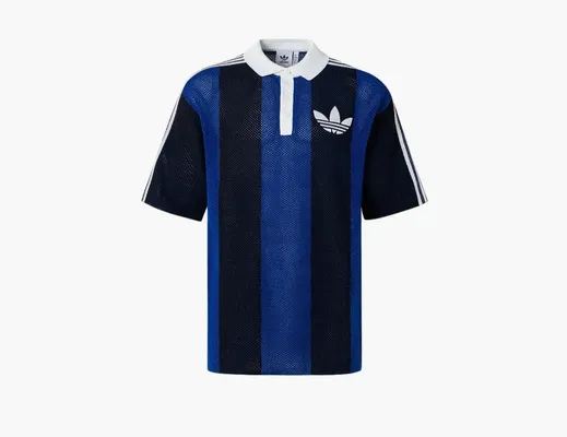 Одежда Adidas Originals Blockcore Short Sleeve Polo Pique Collar Shirt «Black» sinie