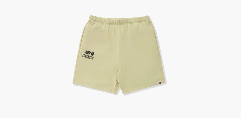 Одежда A Bathing Ape x New Balance Relaxed Fit Shorts «Beige» бежевый