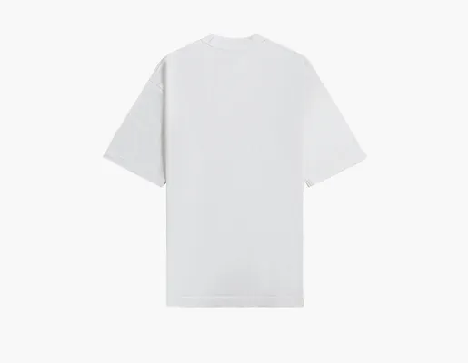 Одежда Acne Studios Logo T-Shirt Relaxed Fit «Optic White» belye