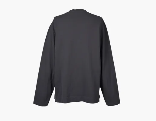 Одежда Acne Studios Relaxed Fit Logo T-Shirt «Faded Grey» serye