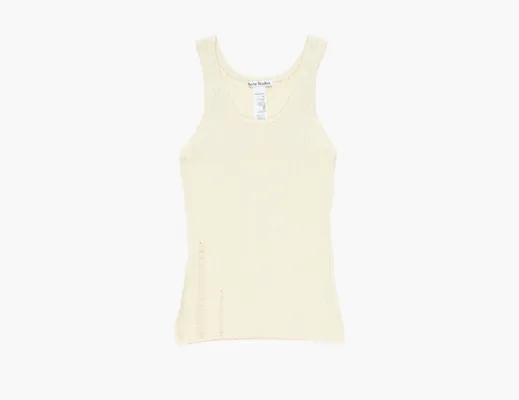 Одежда Acne Studios Tank Top «Cream White» kremovye