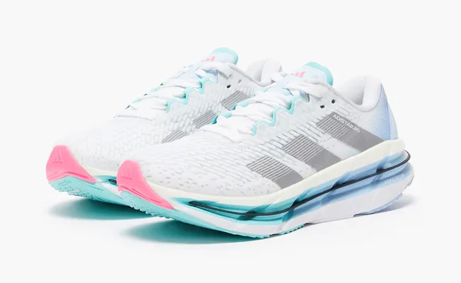 Adidas Adidas Adistar Byd WMNS «Cloud White Silver Metallic Flash Aqua» belye