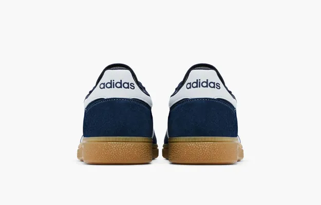 Кроссовки Adidas Handball Spezial x Sporty & Rich «Night Indigo» sinie