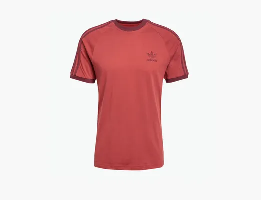 Одежда Adidas Originals Adicolor Classics 3-Stripes Tee «Preloved Ruby» krasnye 