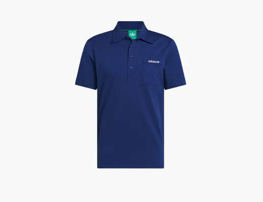 Одежда Adidas Originals Archive Pocket Polo Shirt «Night Indigo» синий