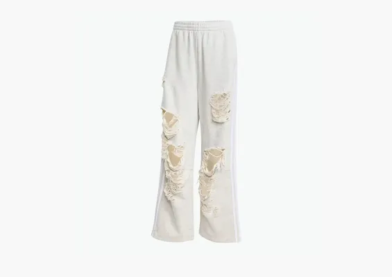 Одежда Adidas Originals Distressed Sweatpants «Light Grey Heather» серый