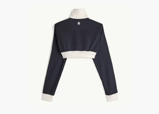 Одежда Adidas Originals x Avavav Cropped Track Top «Black» черный