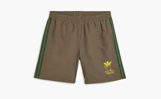 Одежда Adidas Originals x Brain Dead Shorts «Brown» коричневый