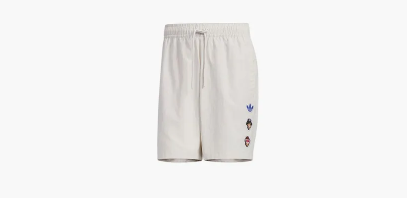 Одежда Adidas Originals x Monkey Kingdom Woven Shorts «White» белый