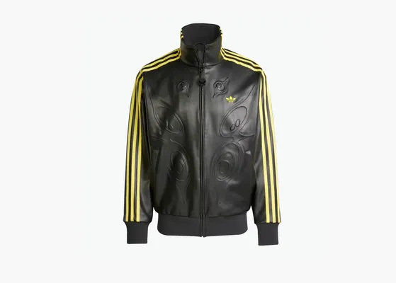 Одежда Adidas Originals x Offgod Pleather Jacket «Black» chyernye
