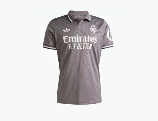Одежда Adidas Real Madrid 24/25 Third Jersey T-Shirt «Charcoal» serye