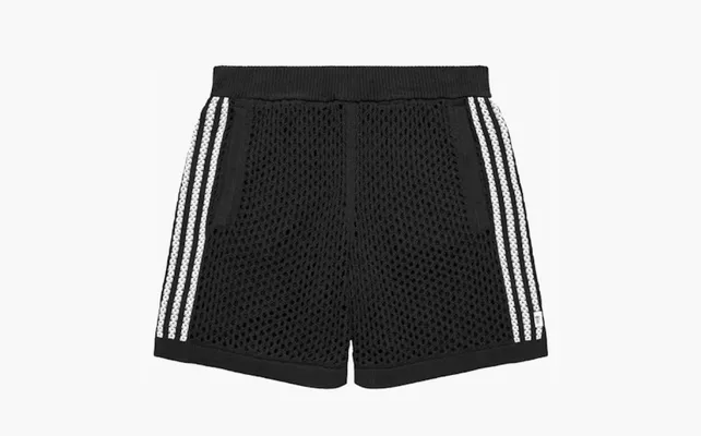 Одежда Adidas x Edison Chen Crochet Shorts «Charcoal» chyernye