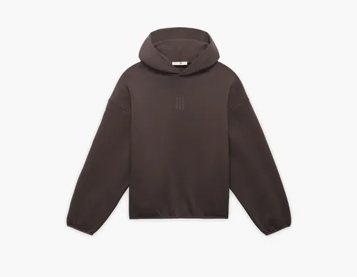 Одежда Adidas x Fear Of God Athletics Solid Fleece Hoodie «Night Brown» korichnevye