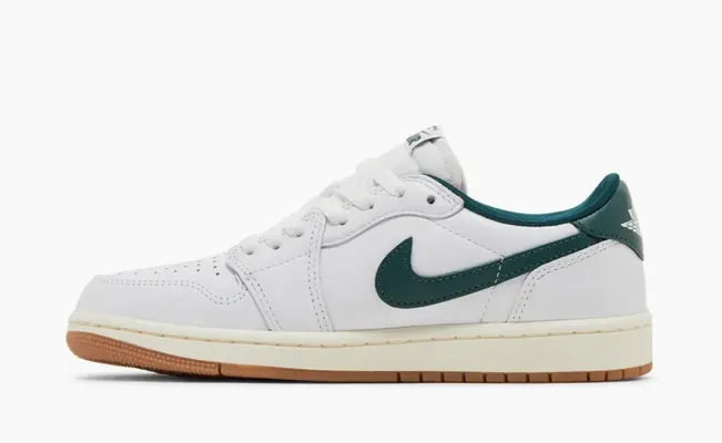 Кроссовки Air Jordan 1 Retro Low OG WMNS «Oxidized Green» belye